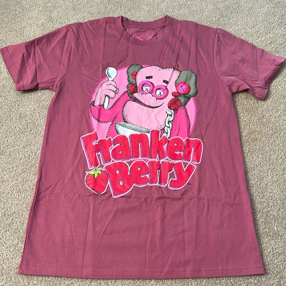 Frankens Berry General Mills x KAWS T shirt